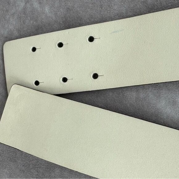 $565 Gucci Leather Horsebit Waist Belt w/Silver Horsebit 363024 90/36 - Picture 9 of 11